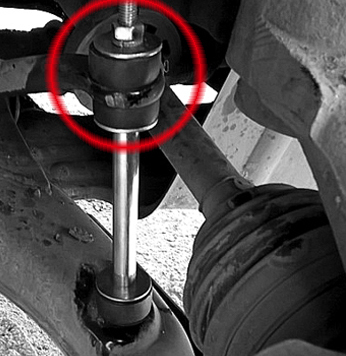 Установка усиленных стоек стабилизатора АТР, усиленные стойки АТР как установить стойки АТР установка