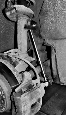 как установить стойки стабилизатора АТР установка стойки АТР