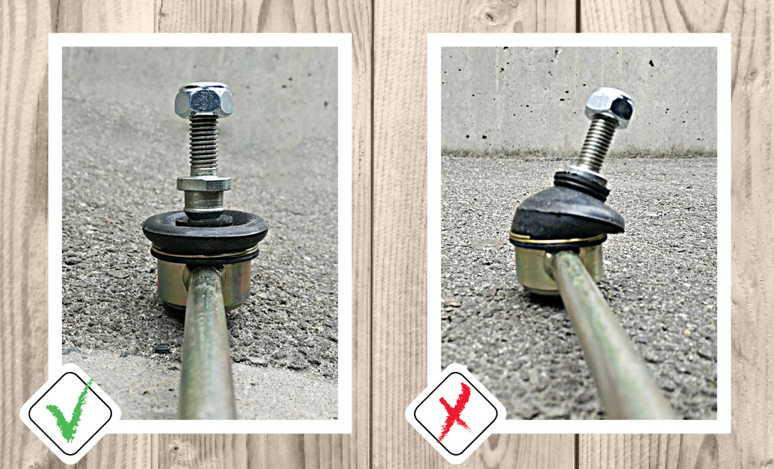 Установка стоек стабилизатора АТР, крепление новой стойки стабилизатора АТР ВАЖНО ЗНАТЬ при замене стоек АТР