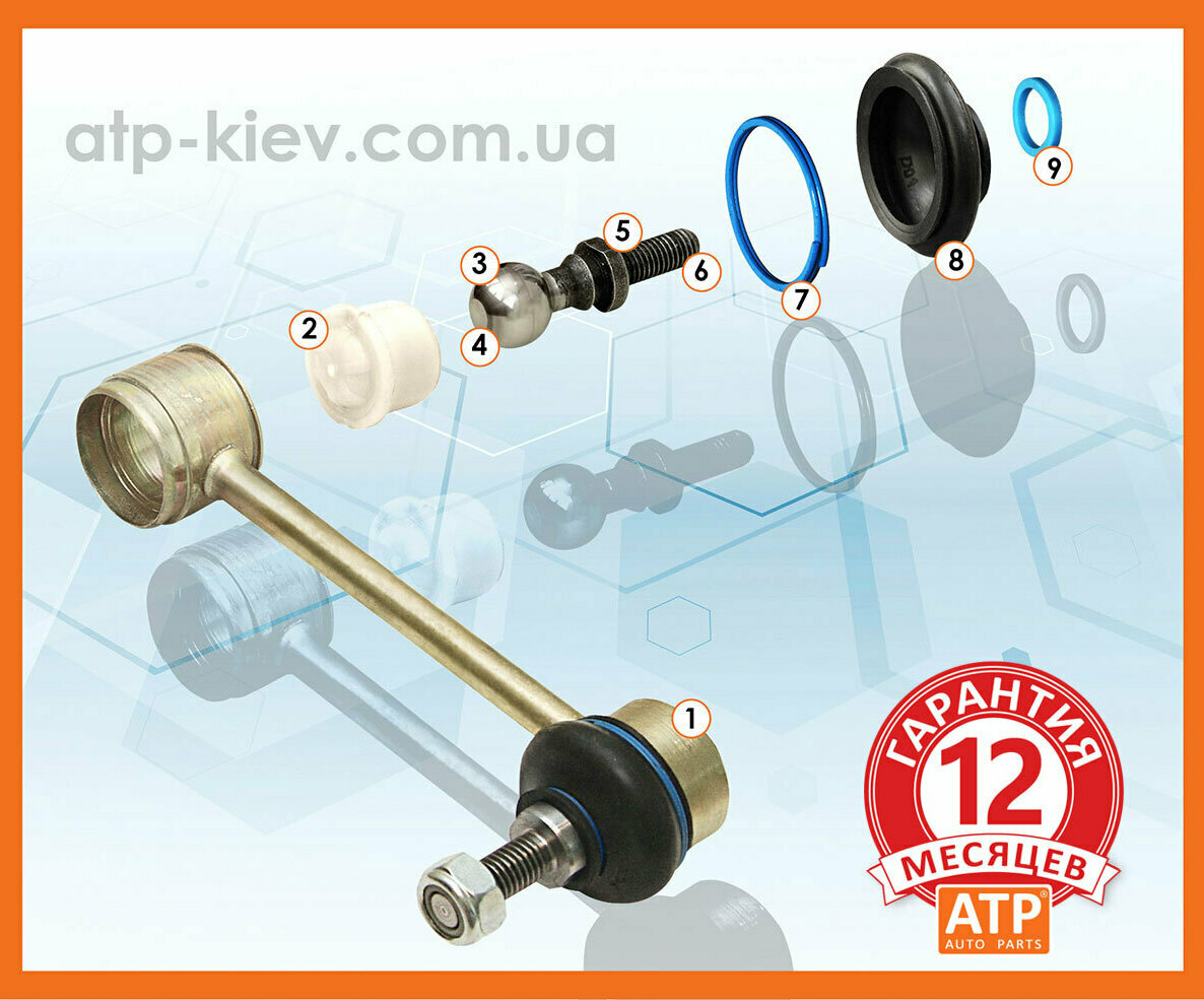 Конструкция усиленных стоек стабилизатора ATP