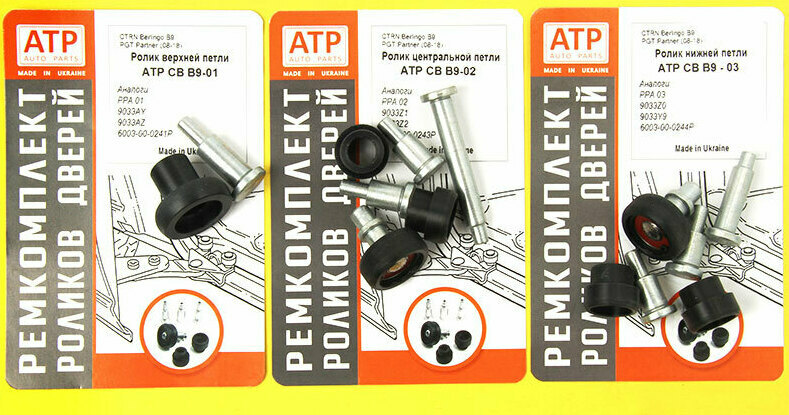 ролики дверей Renault Kangoo ролики дверей Renault Kangoo