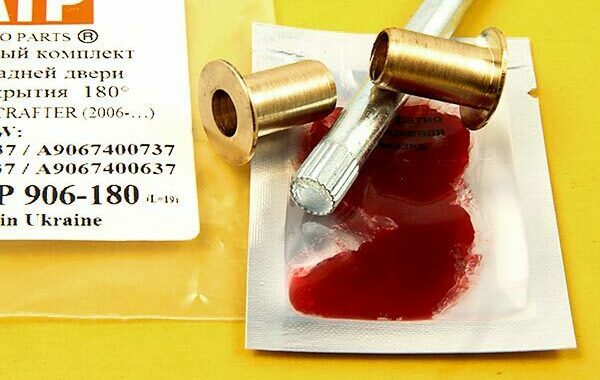 Ремкомплект петель задних дверей (180’) Mercedes Sprinter 906 (c 2004…)  